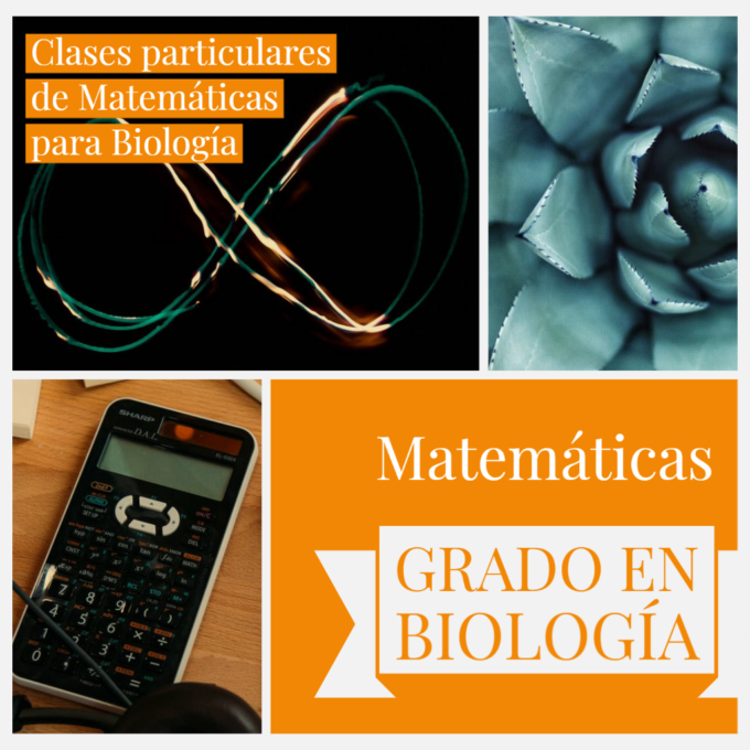 Clases online de Matemáticas para Biología