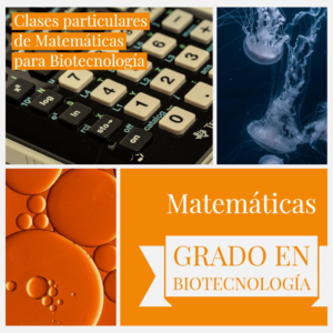 Clases online de Matemáticas para Biotecnología