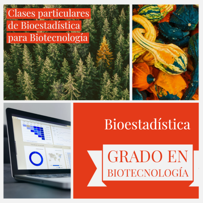 Clases online de Bioestadística para Biotecnología